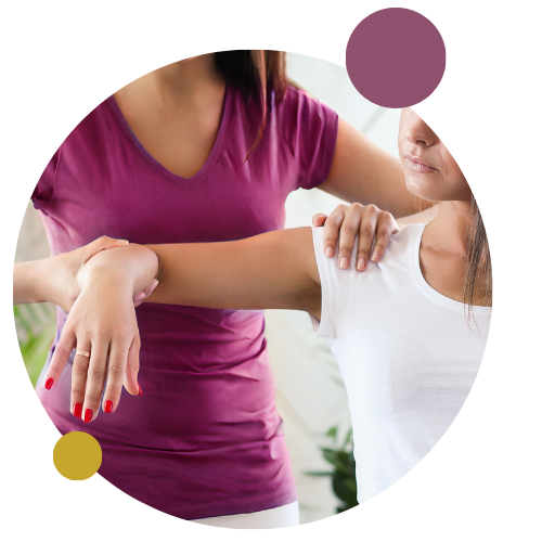 Kinésiologie : test musculaire du bras